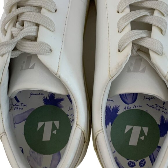 Thousand Fell Mens 9 White Sneakers Brazil GUC Comfort Breathable 7691 Recycled - Picture 10 of 13